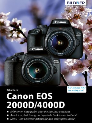 cover image of Canon EOS 2000D/4000D--Für bessere Fotos von Anfang an